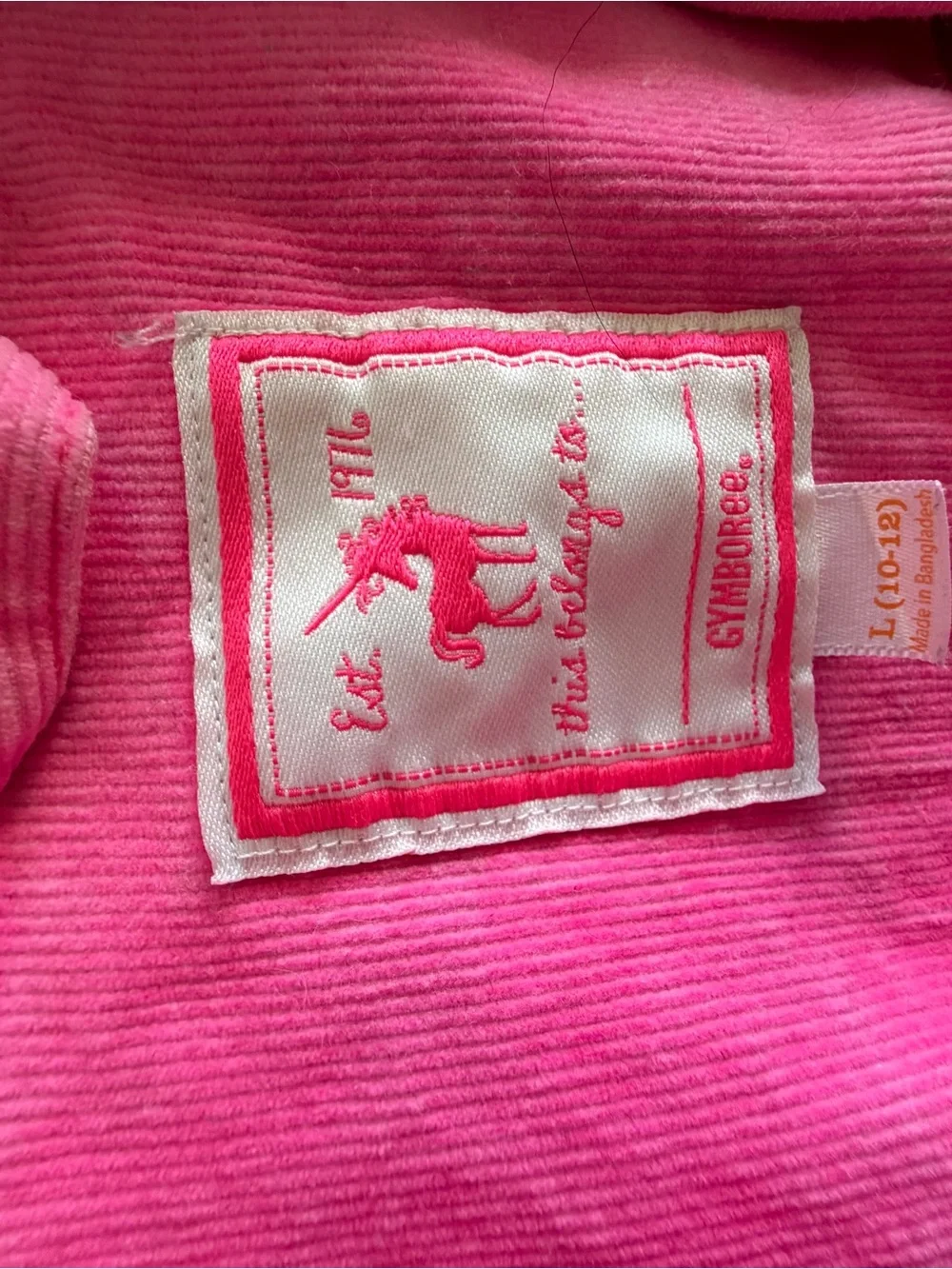 Gymboree Kids L pink jacket